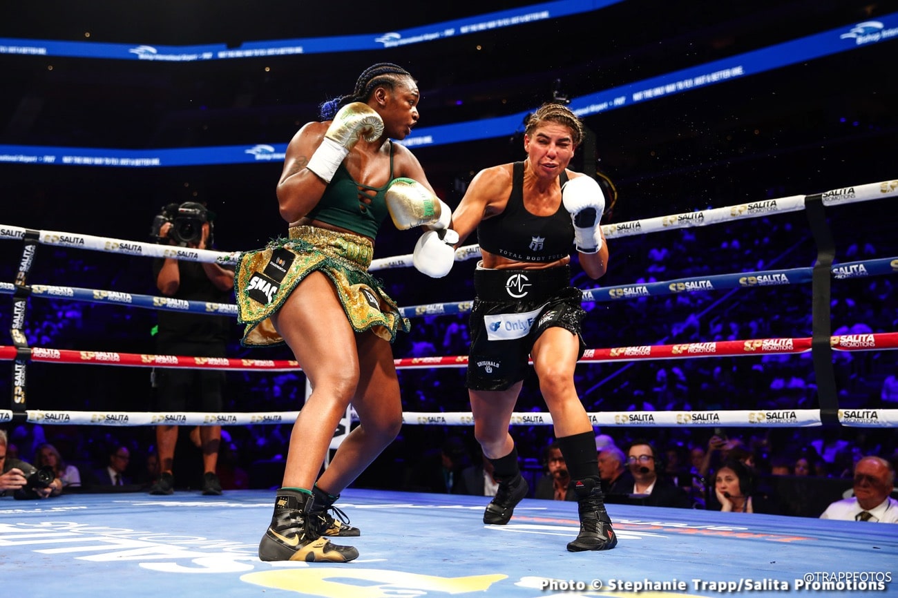 Image: Undisputed Middleweight Champion Claressa Shields Shuts Out Cornejo