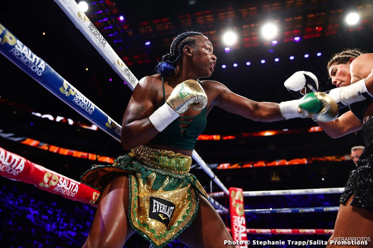 Image: Undisputed Middleweight Champion Claressa Shields Shuts Out Cornejo