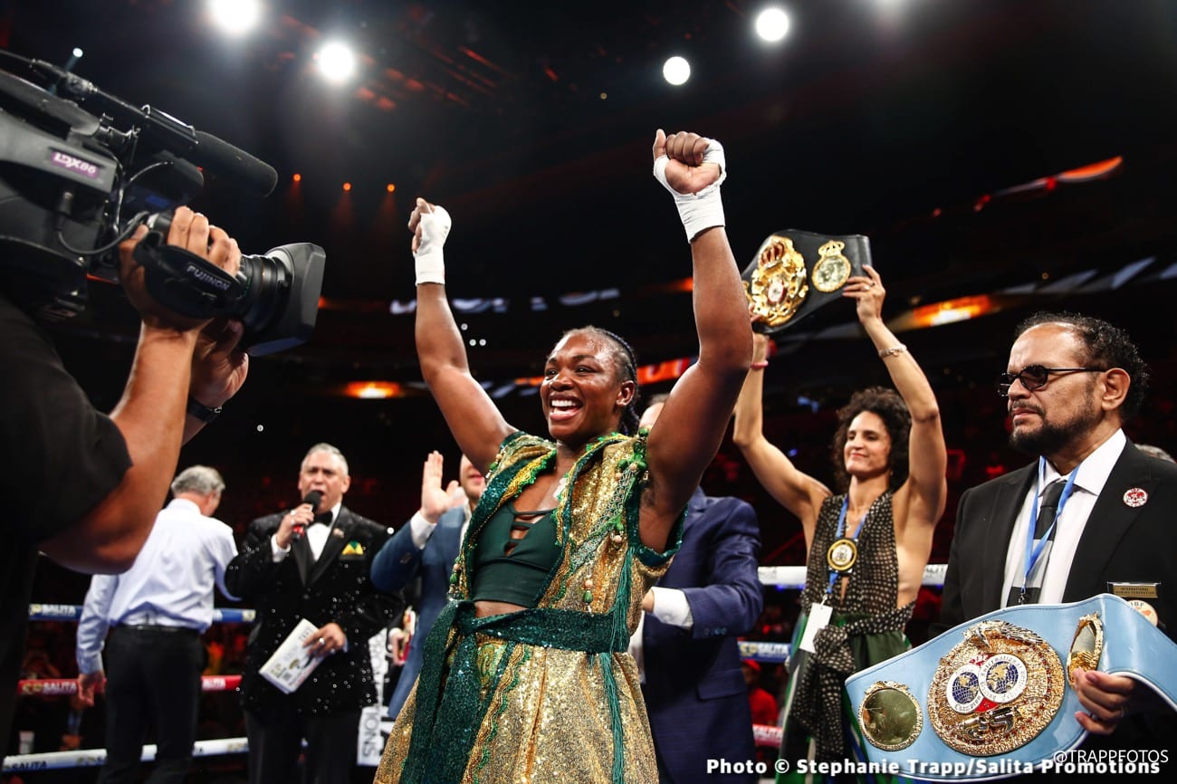 Image: Undisputed Middleweight Champion Claressa Shields Shuts Out Cornejo