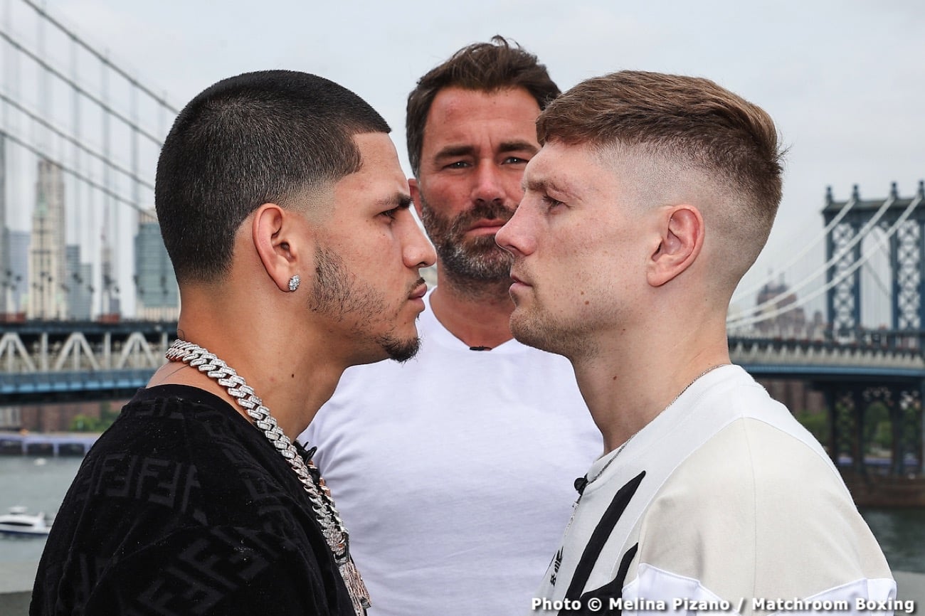 Image: Eddie Hearn amped for Berlanga vs. Quigley, already planning Edgar's next fight