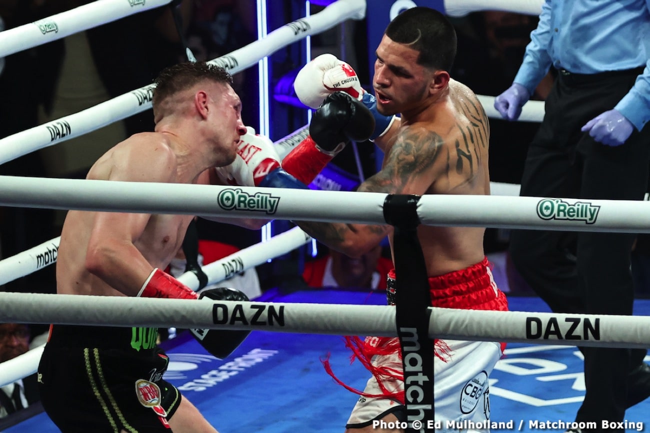 Image: Eddie Hearn pleased with Berlanga's performance against Quigley