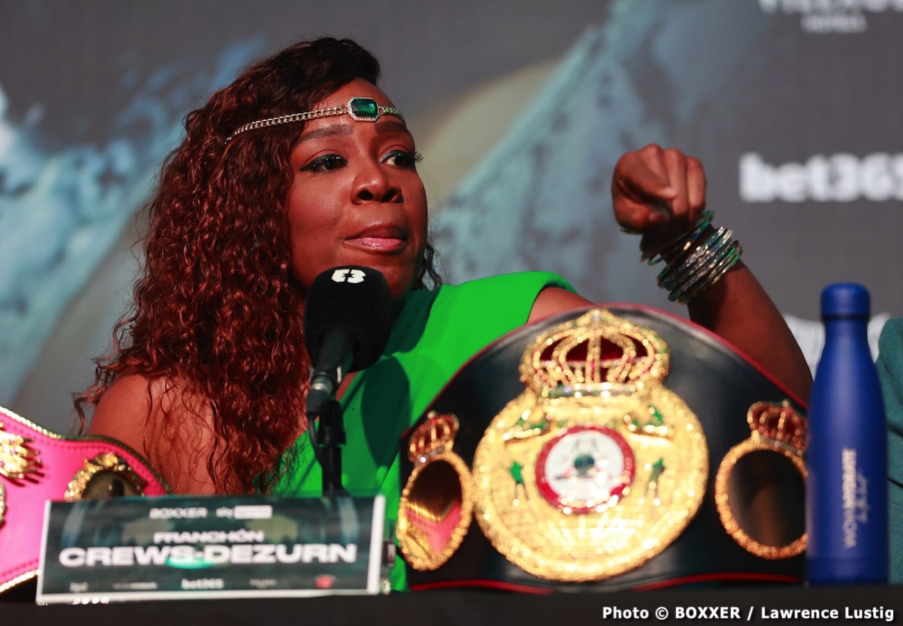 Image: Crews-Dezurn vs. Green For The WBC Title Tonight On DAZN