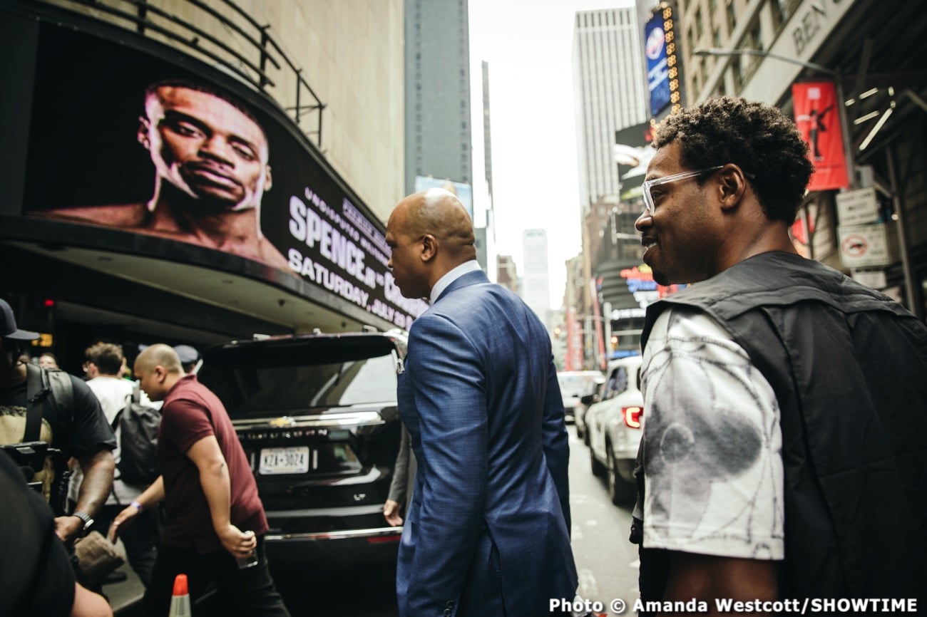 Image: Errol Spence "is hungry" for his fight with Terence Crawford