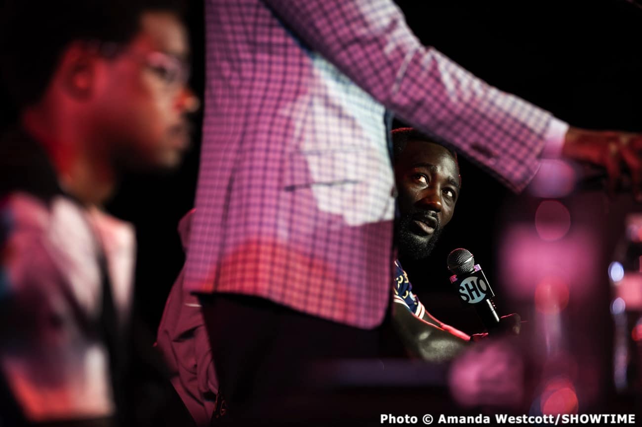 Image: Terence Crawford arrives in Las Vegas to finish preparation for Errol Spence fight
