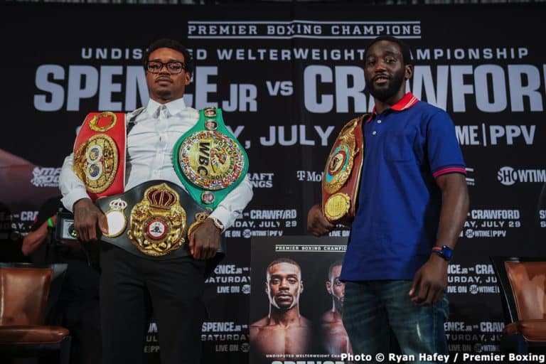 Image: Spence diminishes Crawford's best career wins