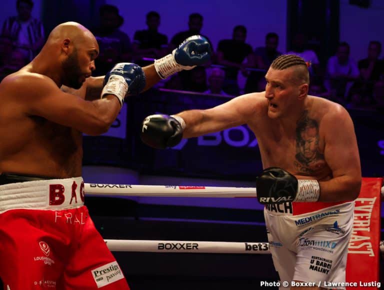 Image: Boxing results: Frazer Clarke beats Mariusz Wach