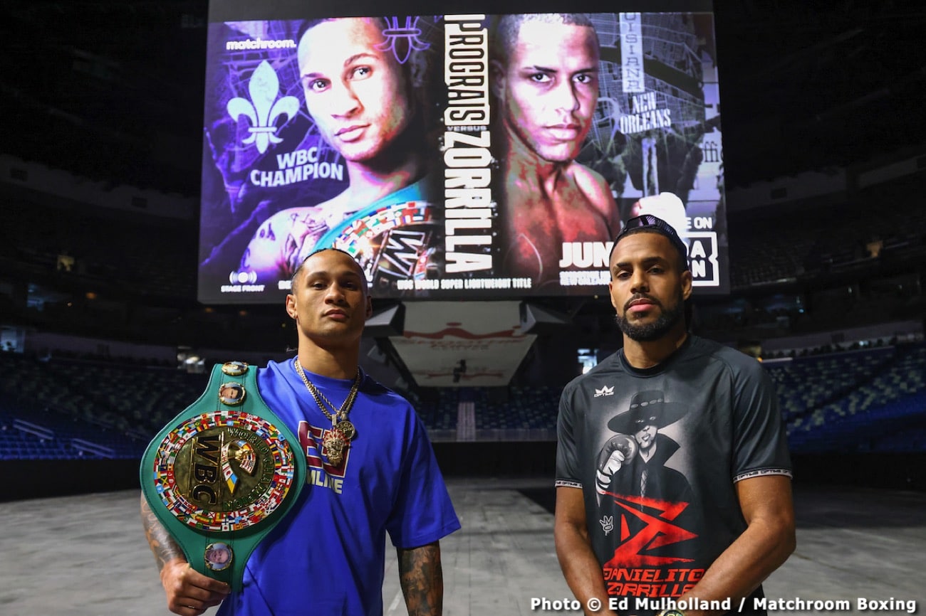 Image: Regis Prograis tells Zorilla: "I'm going to beat your a**" this Saturday on DAZN