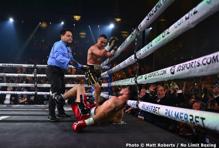 Image: Boxing results: Tim Tszyu obliterates Carlos Ocampo in first round knockout