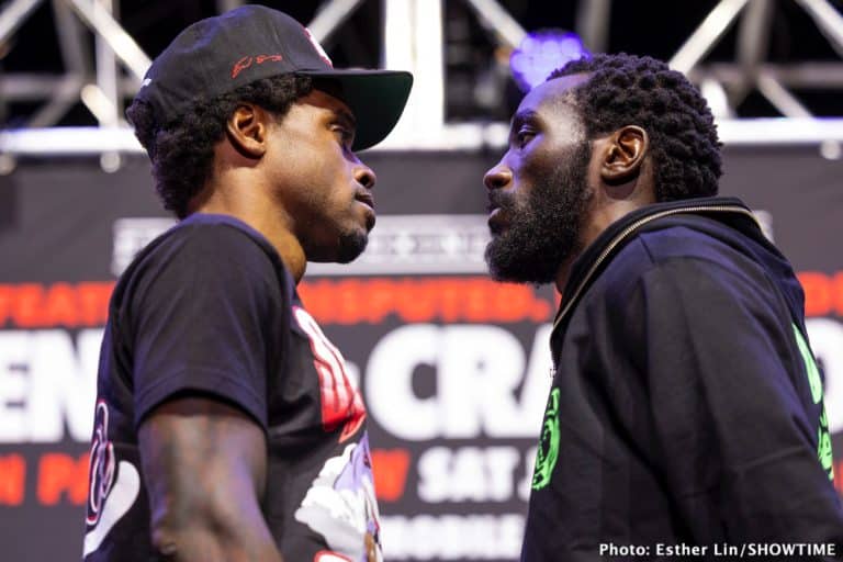 Image: Derrick James says Terence Crawford threatened crowd at final press conference
