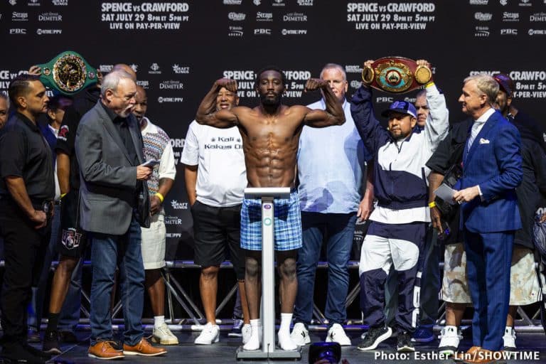 Image: Terence Crawford: "My hand will be raised tonight"