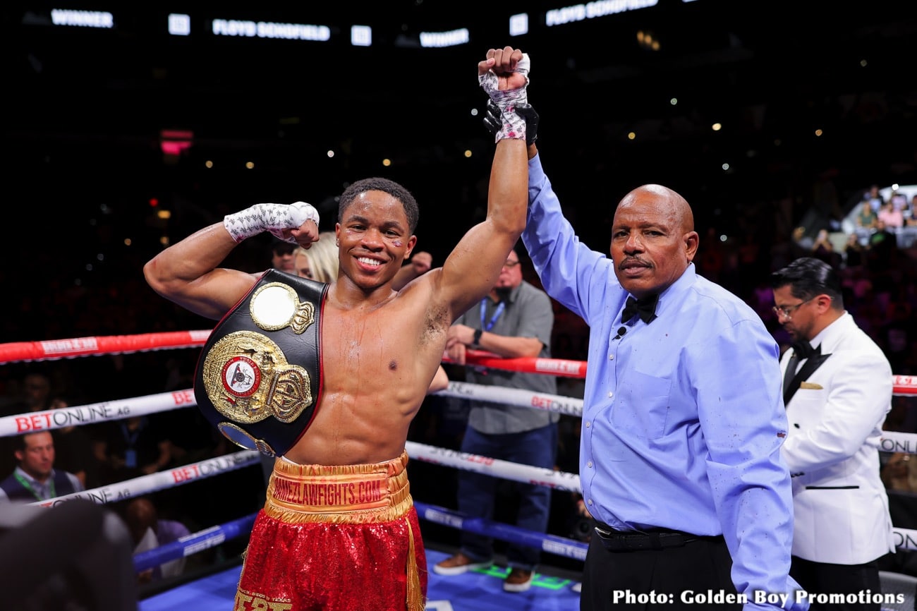 Image: After Dominant Victory Over Rhodes, Floyd Schofield Calls Out Keyshawn Davis