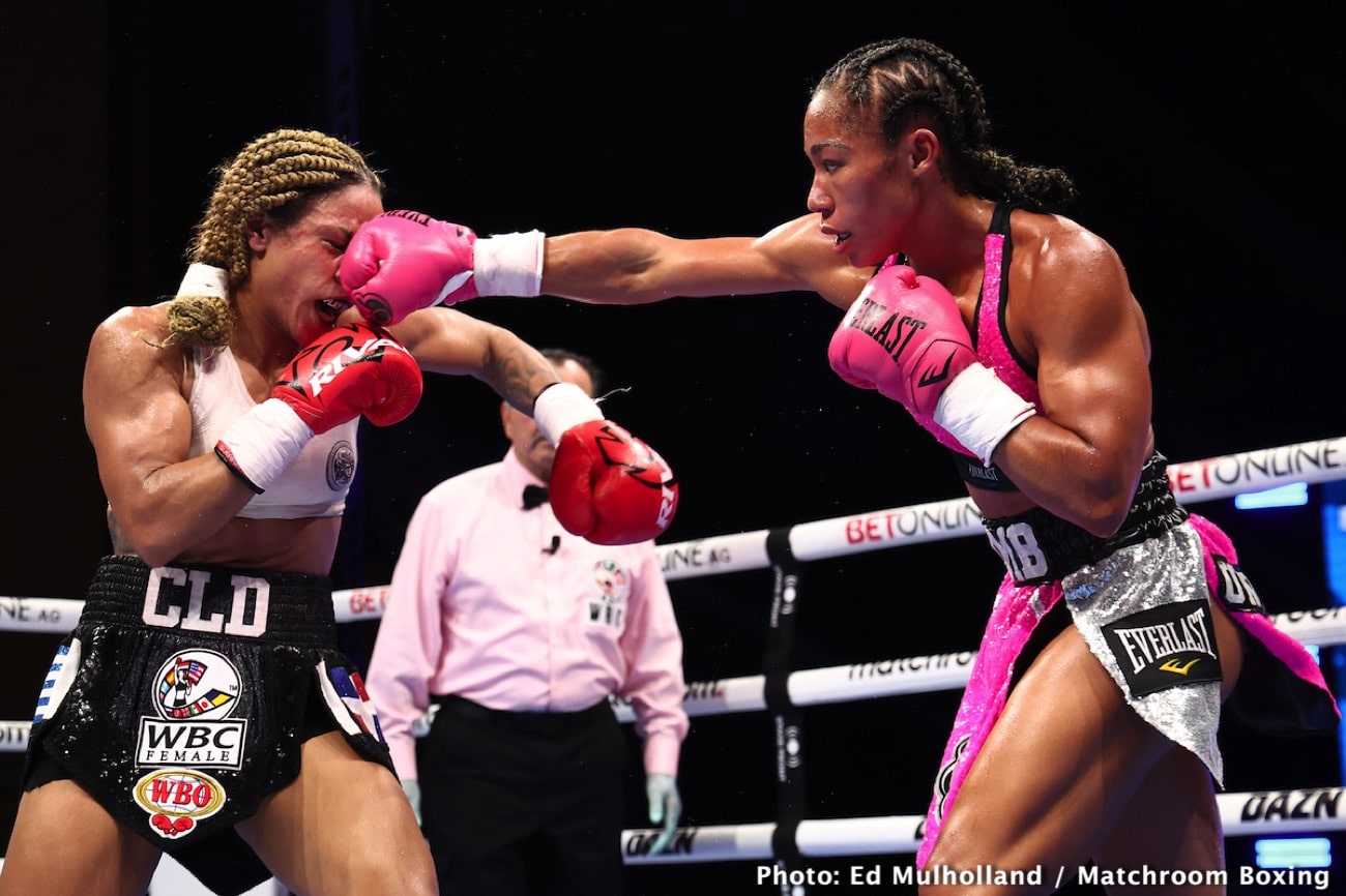 Image: Boxing results: Alycia Baumgardner Defeats Linardatou!