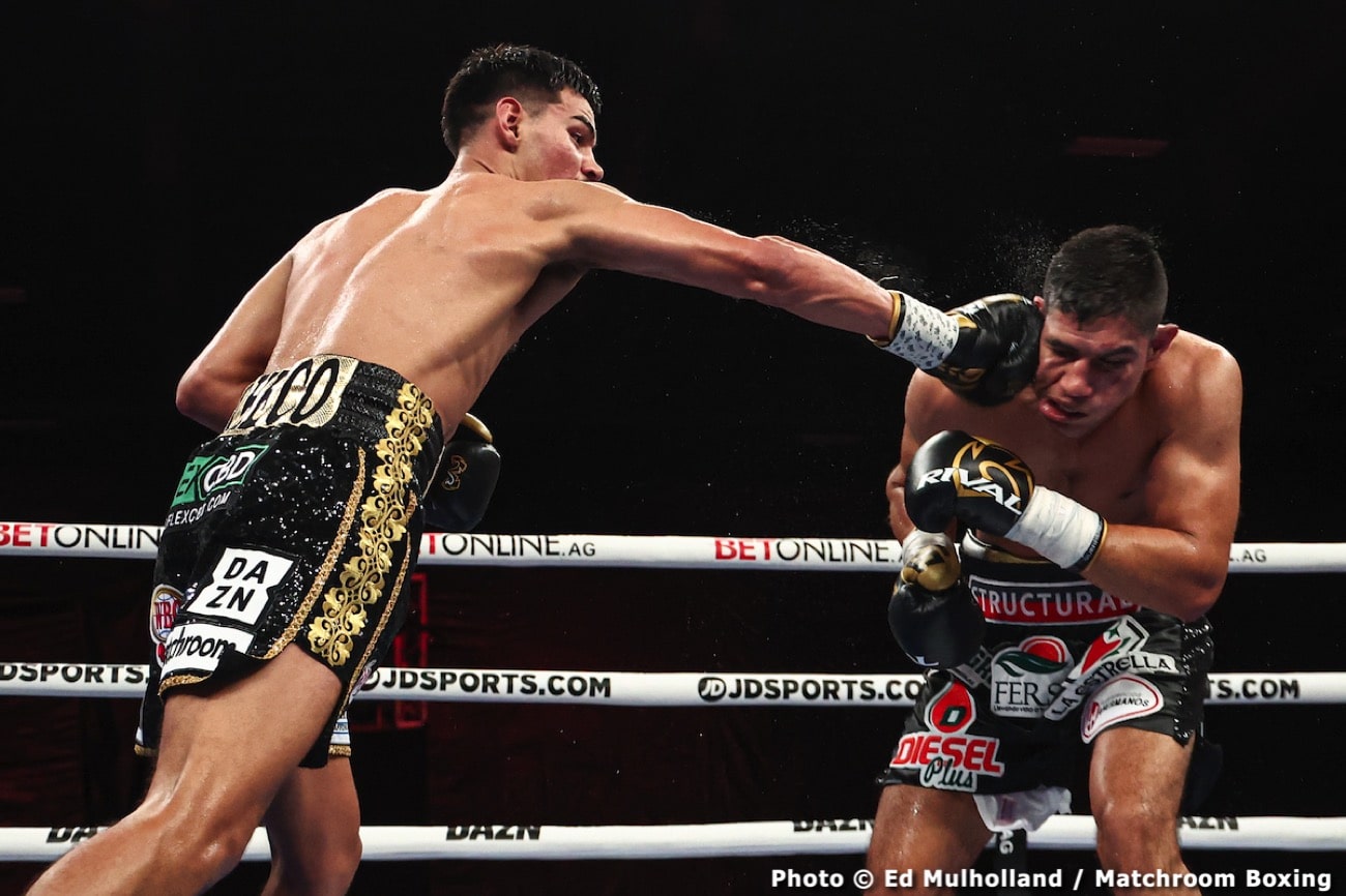 Image: Boxing results: Diego Pacheco KOs Manuel Gallegos in 4th