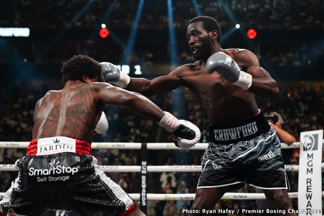 Image: Crawford's Bulking Up Fuels Canelo Fight Speculation