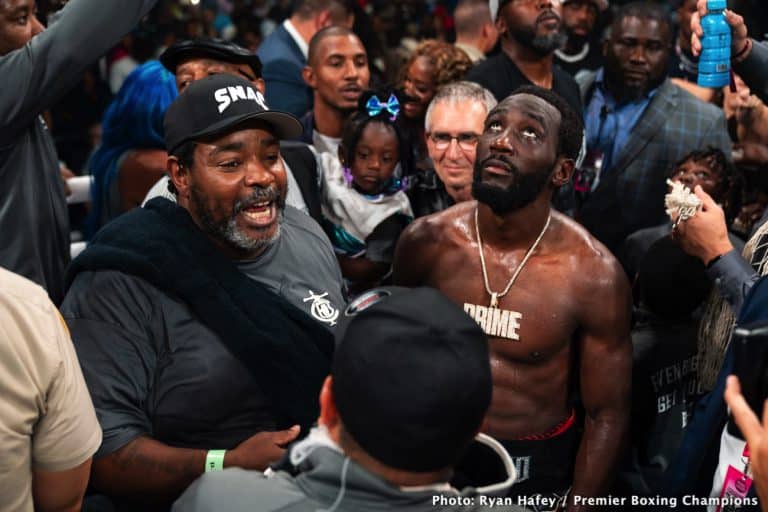 Image: Terence Crawford's trainer sounding bitter about Jaron Ennis being elevated to IBF welterweight champion