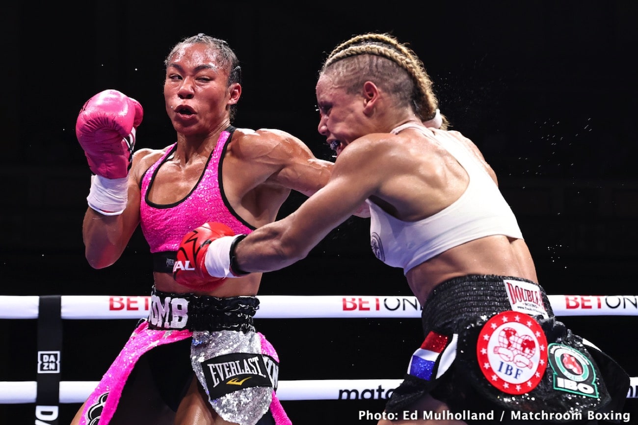 Image: Boxing results: Alycia Baumgardner defeats Linardatou!