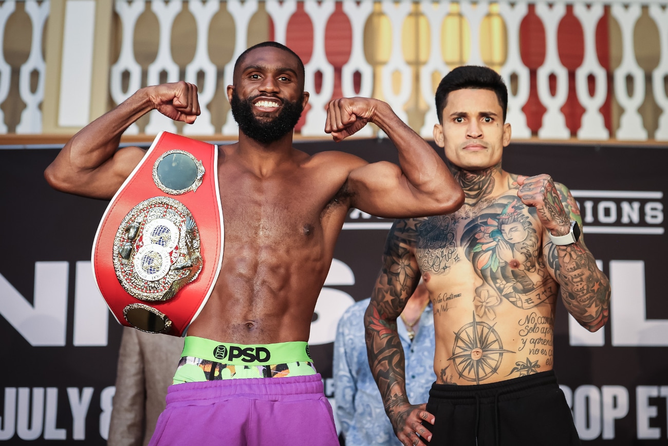 Ennis 145.5 vs. Villa 146.5 - weigh-in results