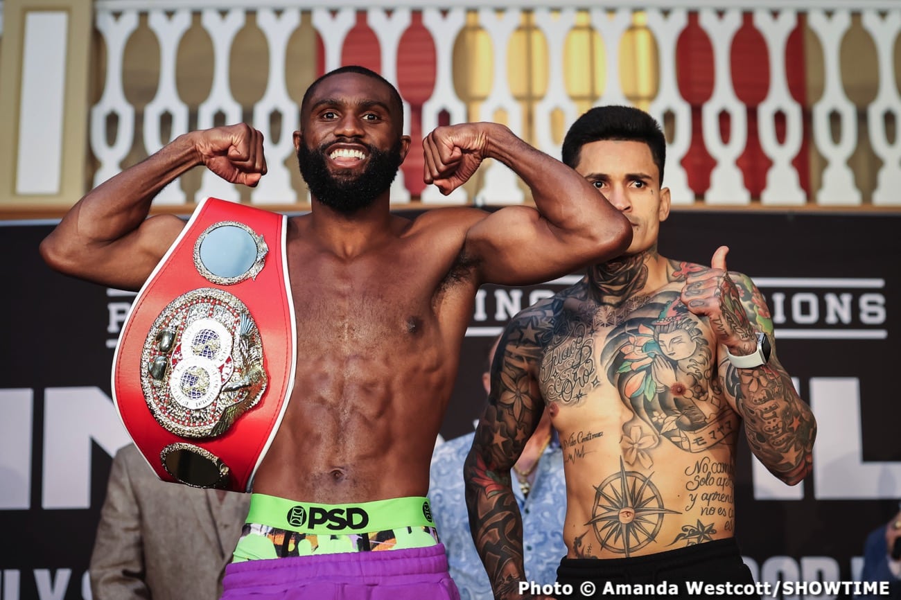 Image: Ennis 145.5 vs. Villa 146.5 - Showtime weigh-in results