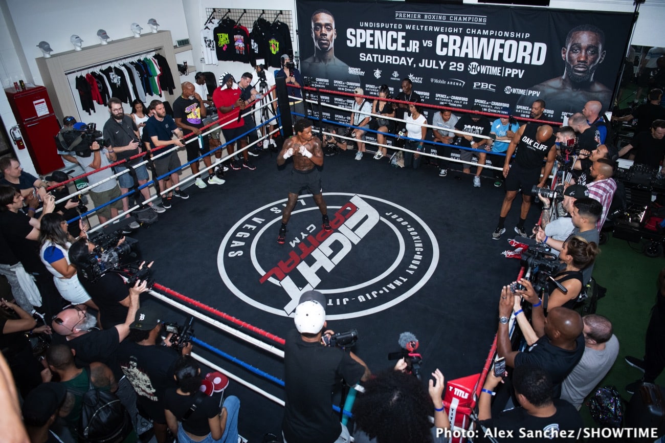 Image: Keith Thurman previews Spence vs. Crawford