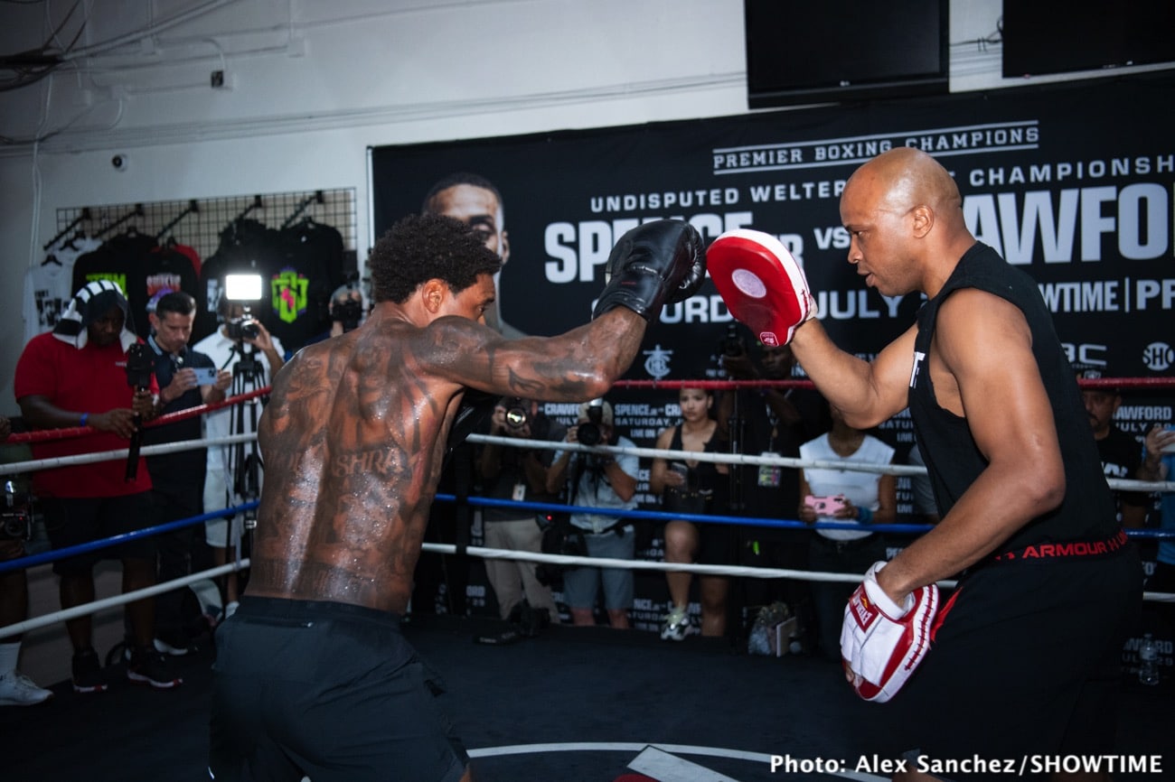 Image: Spence says Crawford fight determines "best fighter in boxing"