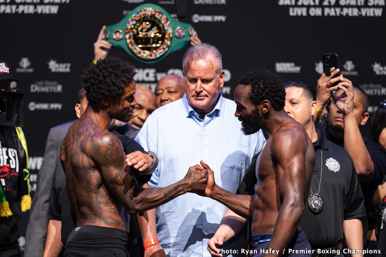 Image: Boxing Tonight: Spence vs Crawford - Start Time, Undercard Info
