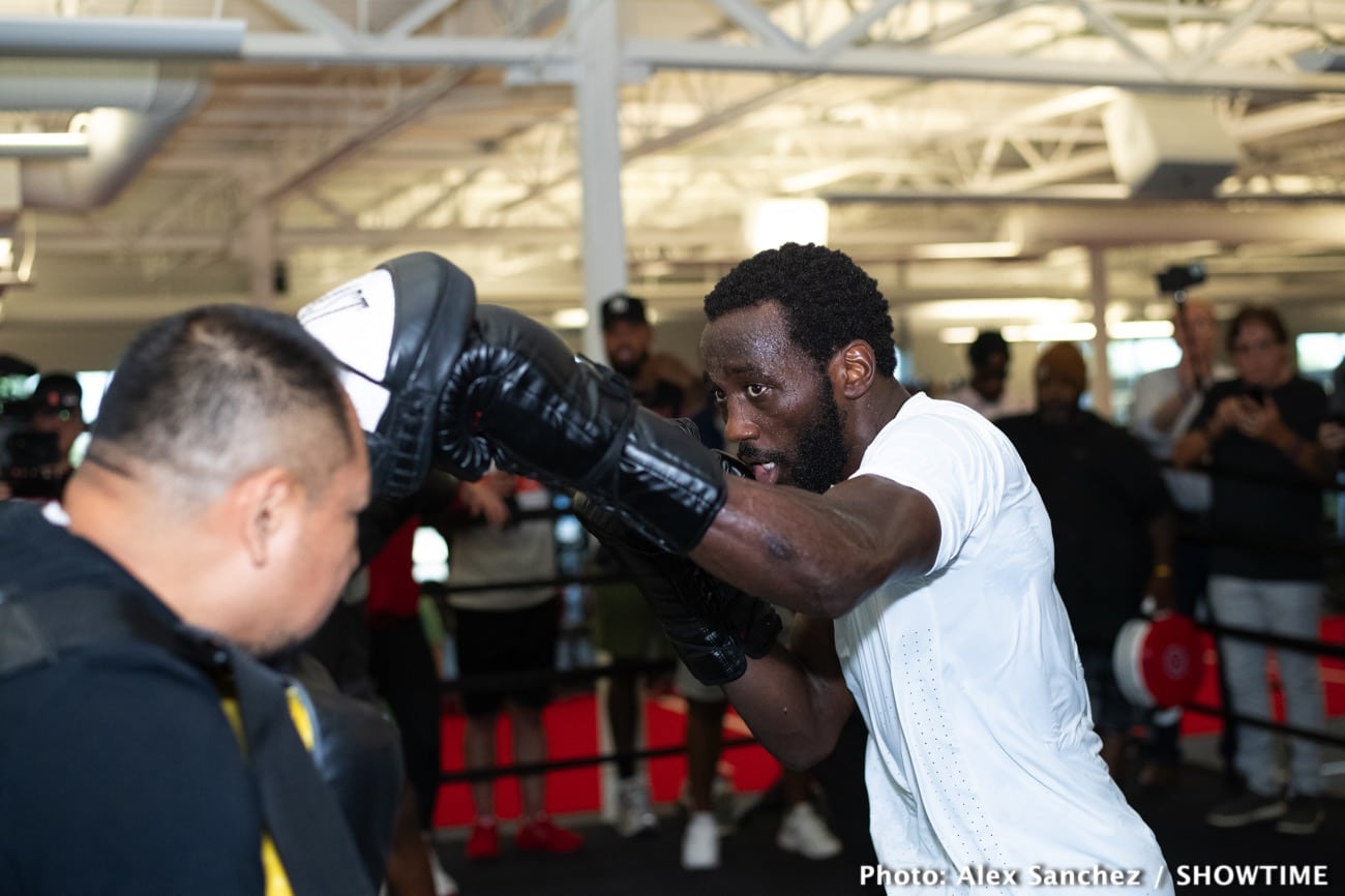 Image: Errol Spence "messed up" by fighting Crawford now says BoMac"