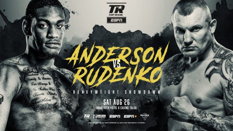 Image: Jared Anderson confident ahead of Andriy Rudenko fight on August 26th