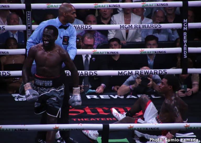 Image: Crawford's trainer labels Spence as "Basic" & "Slow" after his loss to Terence