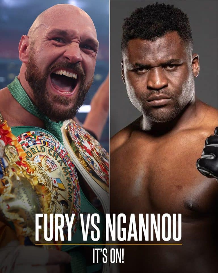 Image: Tyson Fury fights Francis Ngannou in 10-round bout on October 28th in Saudi Arabia