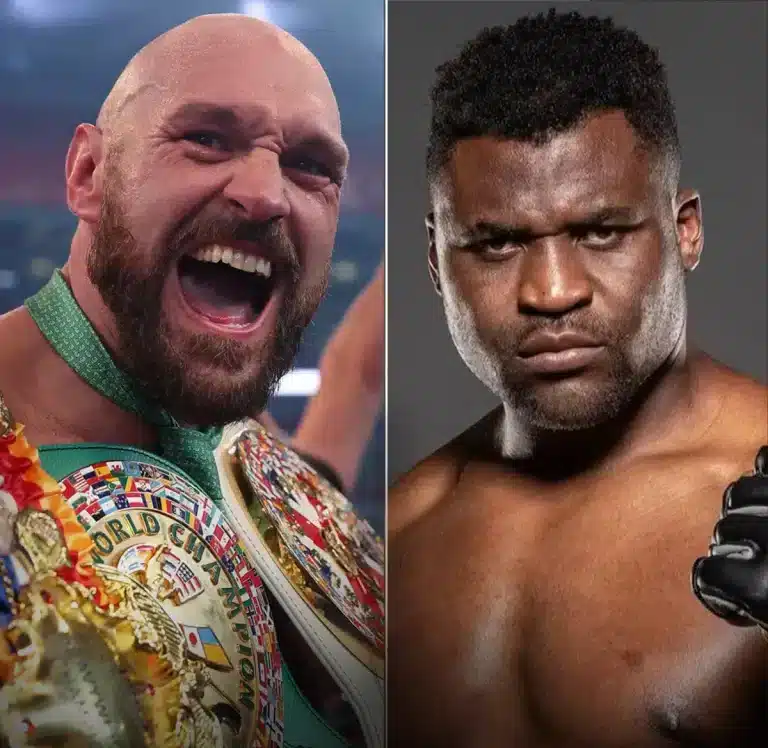 Image: Tyson Fury has rematch clause for Francis Ngannou fight on October 28th