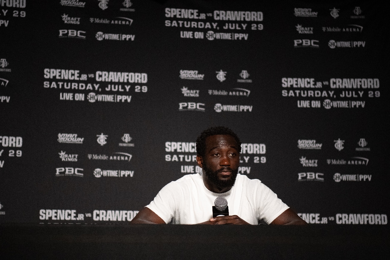 Image: Terence Crawford wants WBA to send him his 147-lb belt won from Errol Spence