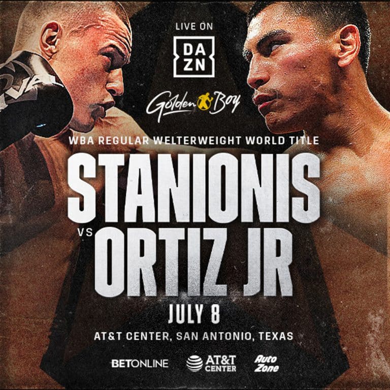 Image: Eimantas Stanionis vs. Vergil Ortiz Jr. this Saturday, July 8 live on DAZN
