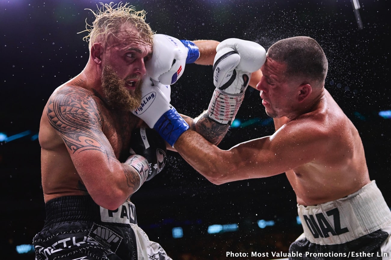 Image: Youtuber Jake Paul defeats UFC fighter Nate Diaz