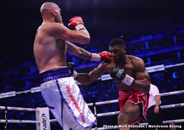 Image: Carl Froch scolds money-hungry Anthony Joshua, says he's not ready for Deontay Wilder