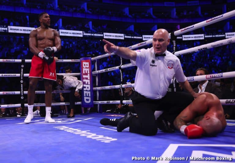 Image: Joshua vs. Helenius – Tonight’s Live Boxing Results From London