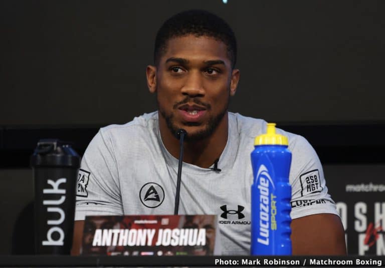 Image: Anthony Joshua needs a knockout in December to setup Deontay Wilder fight