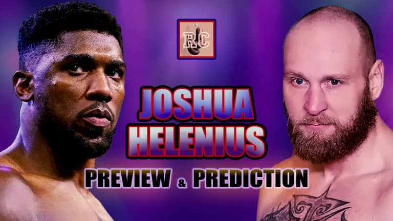 Image: Joshua vs. Helenius - Preview & Prediction Video