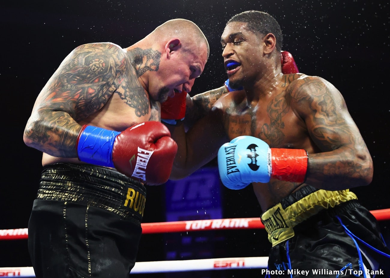 Boxing Results: Jared ‘Big Baby’ Anderson Stops Andrii Rudenko ...