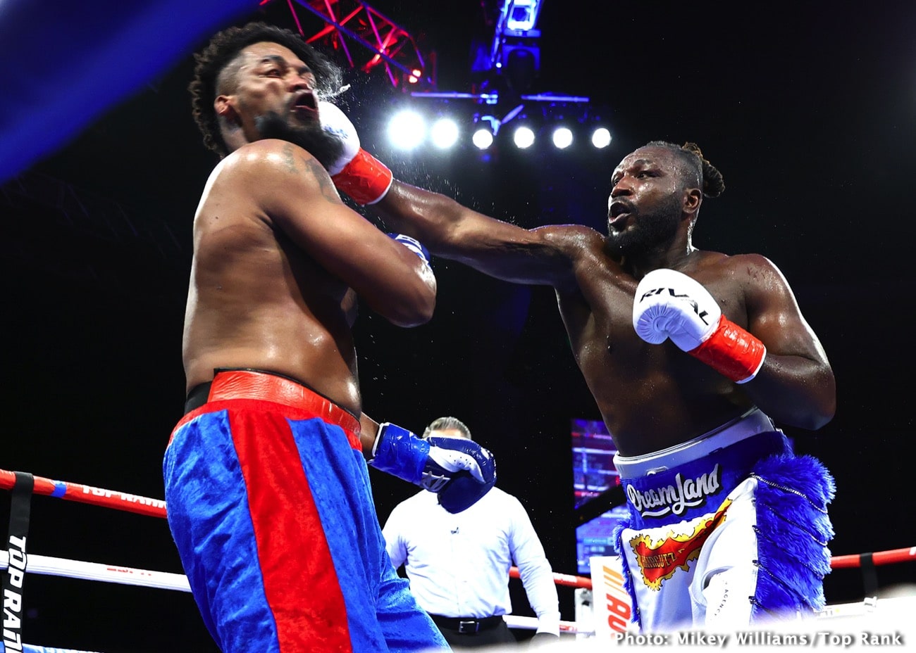 Image: Boxing results: Jared ‘Big Baby’ Anderson Stops Andrii Rudenko!