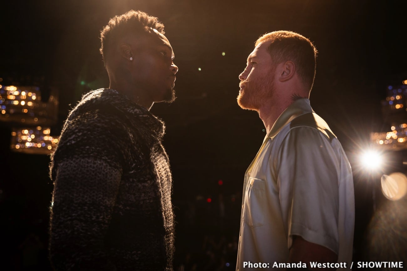 Image: Jermell Charlo looking bulked up for Canelo fight on September 30th