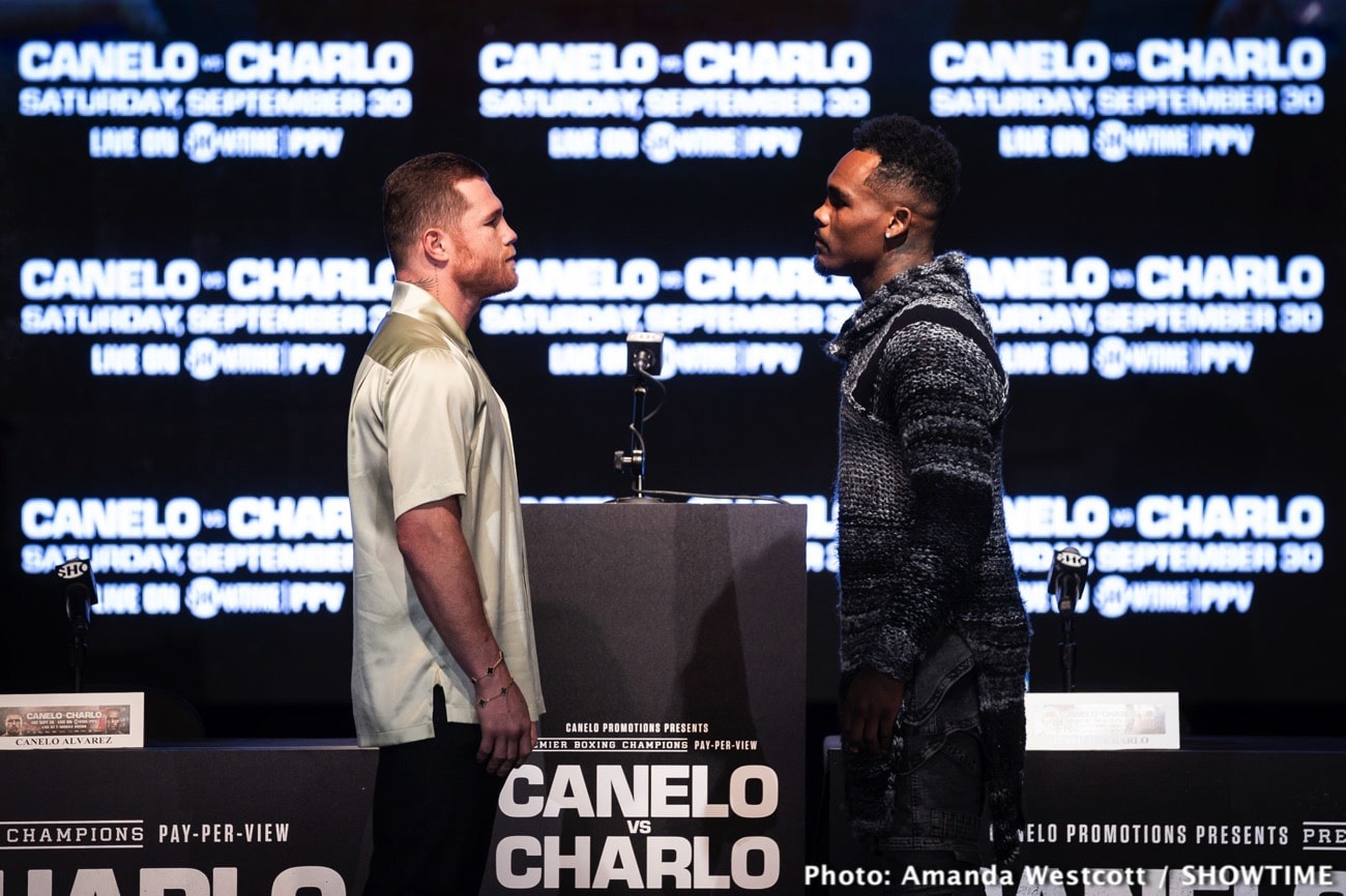 Image: "Canelo is going down" - Jermell Charlo
