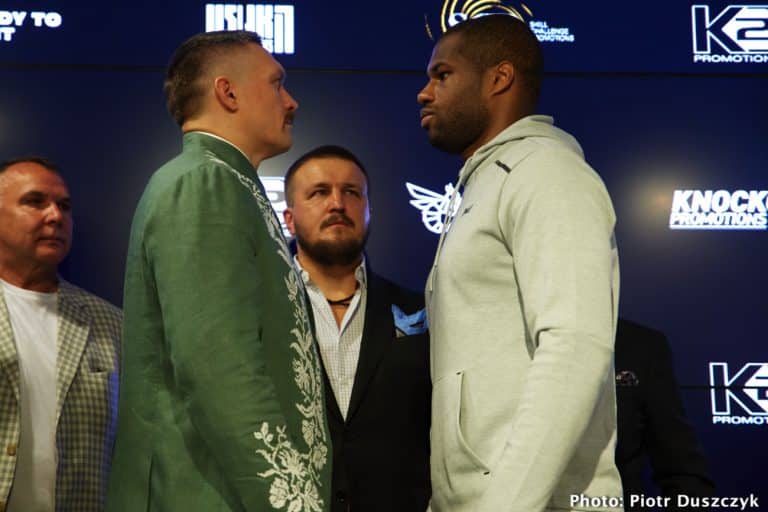 Image: Usyk prepared for Dubois fight this Saturday on ESPN+