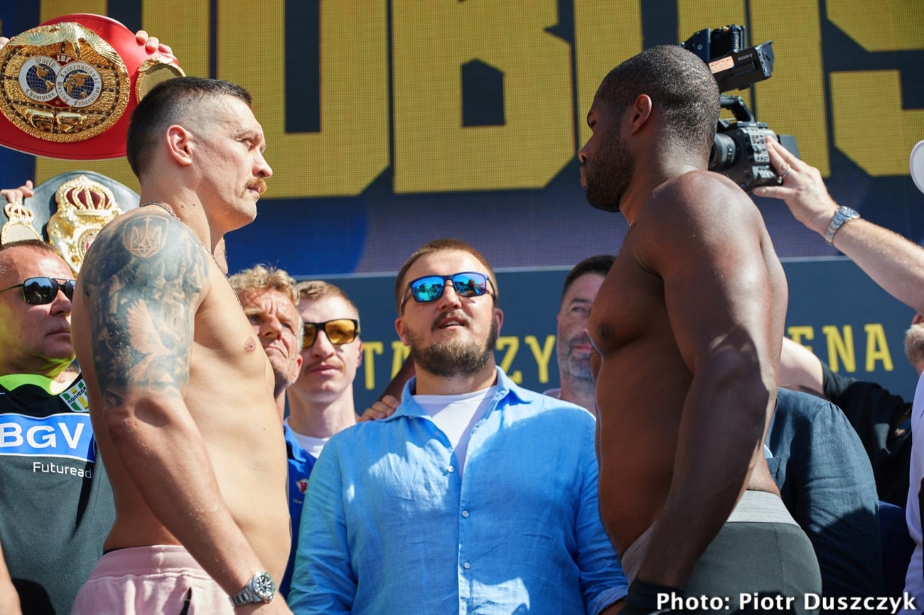 Tonights Live Results Usyk Vs