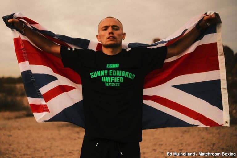 Image: Sunny Edwards aims for unified glory in flyweight showdown with Jesse Rodriguez