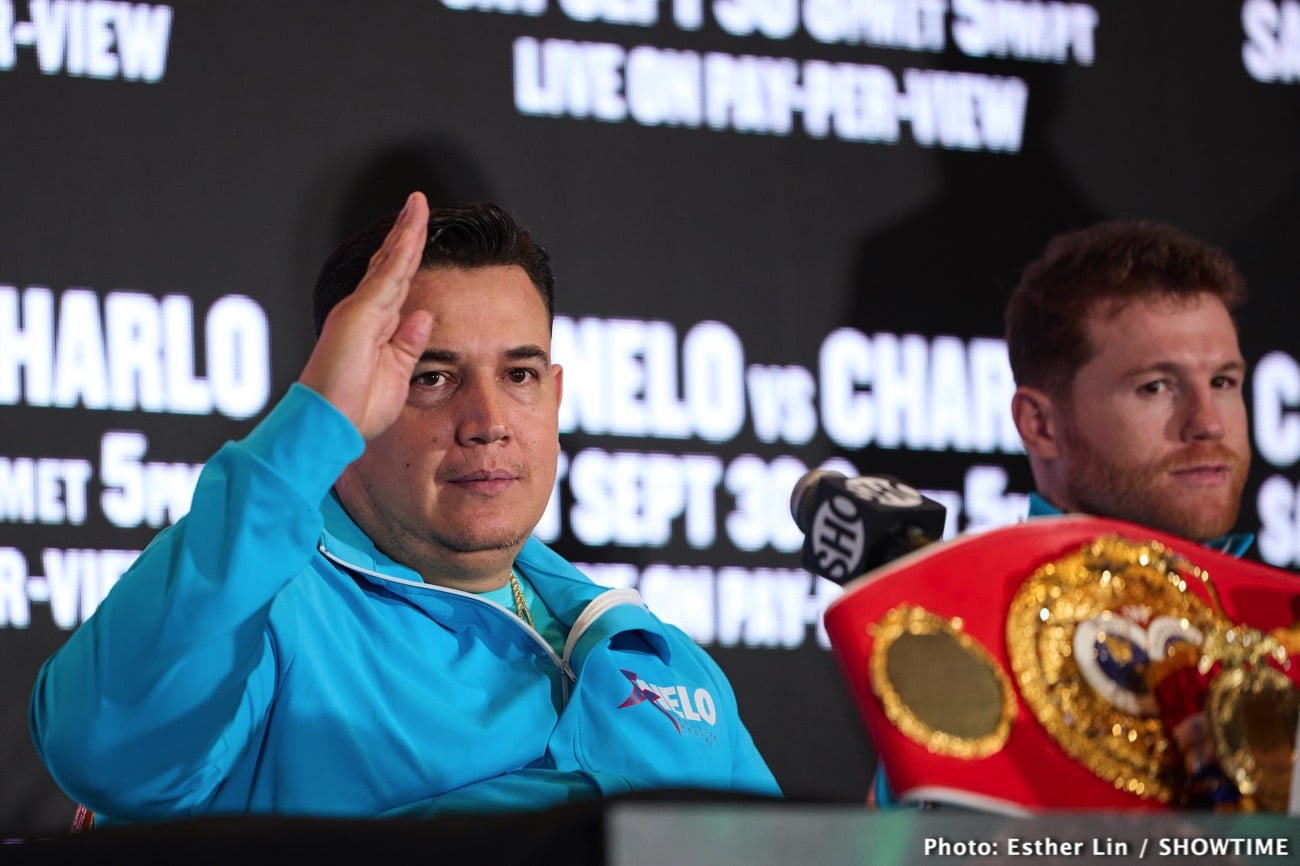 Image: Canelo's Camp Fires Back at Benavidez Fight Rumors