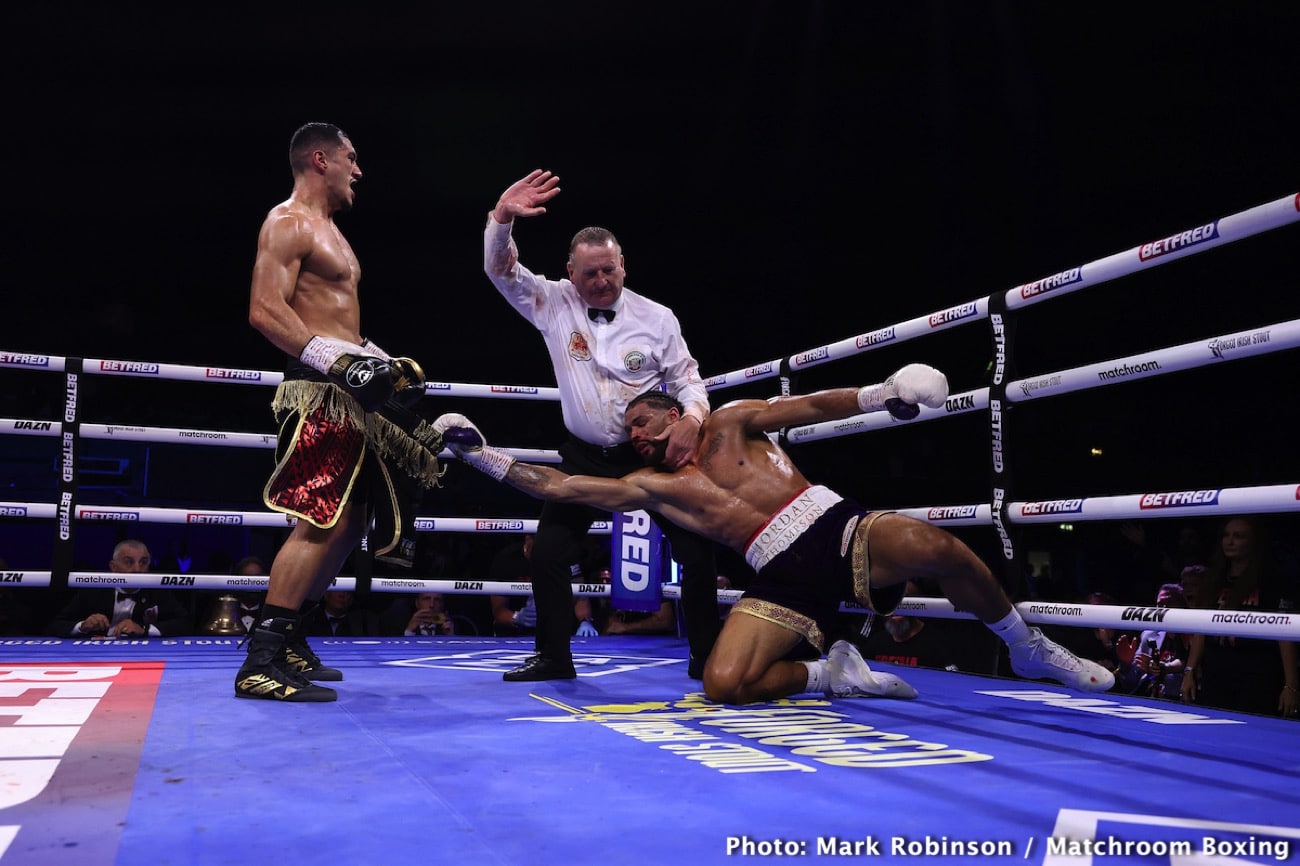 Image: Boxing results: Jai Opetaia Outclasses Jordan Thompson