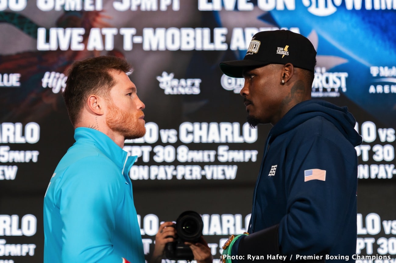 Image: Canelo Alvarez vs. Jermell Charlo - Undisputed vs. Undisputed this Saturday night