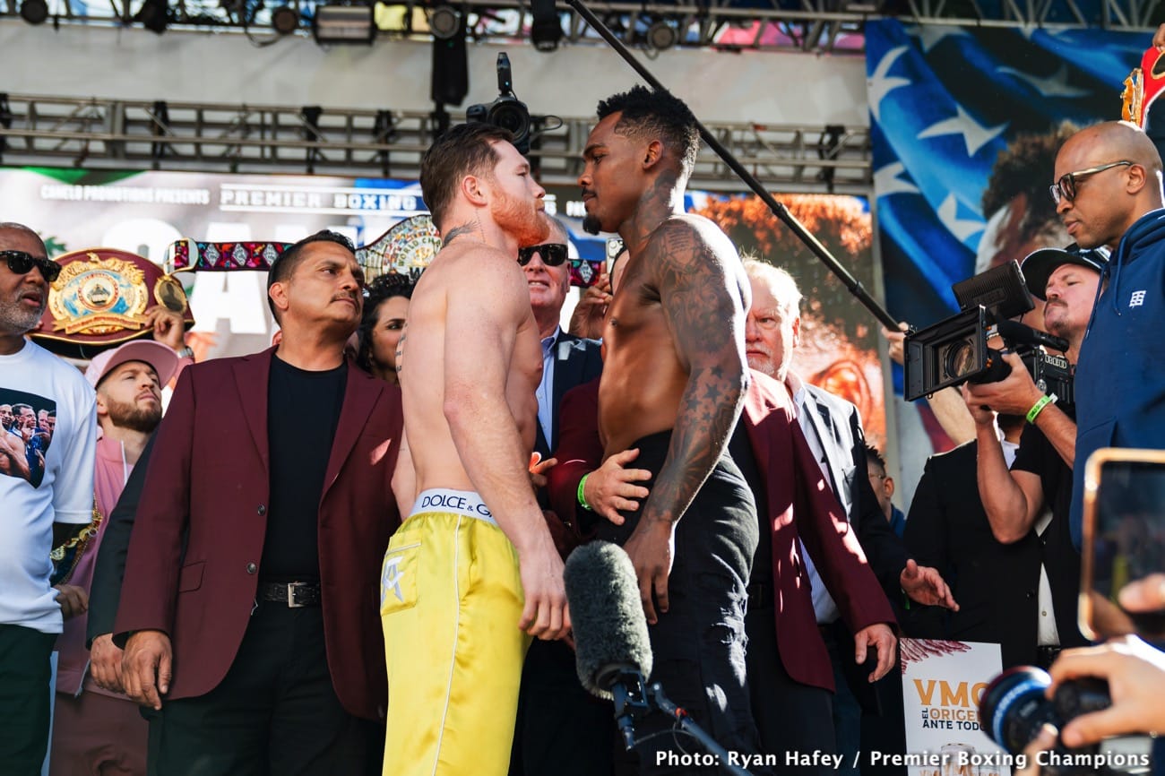 Image: Canelo Alvarez: "Everyone wants [Jermell] to beat me, but it's going to be difficult"