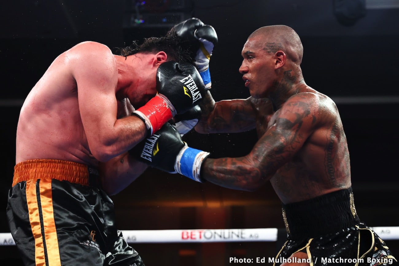 Image: Eddie Hearn says Eubank Jr. would fold under Conor Benn's punches