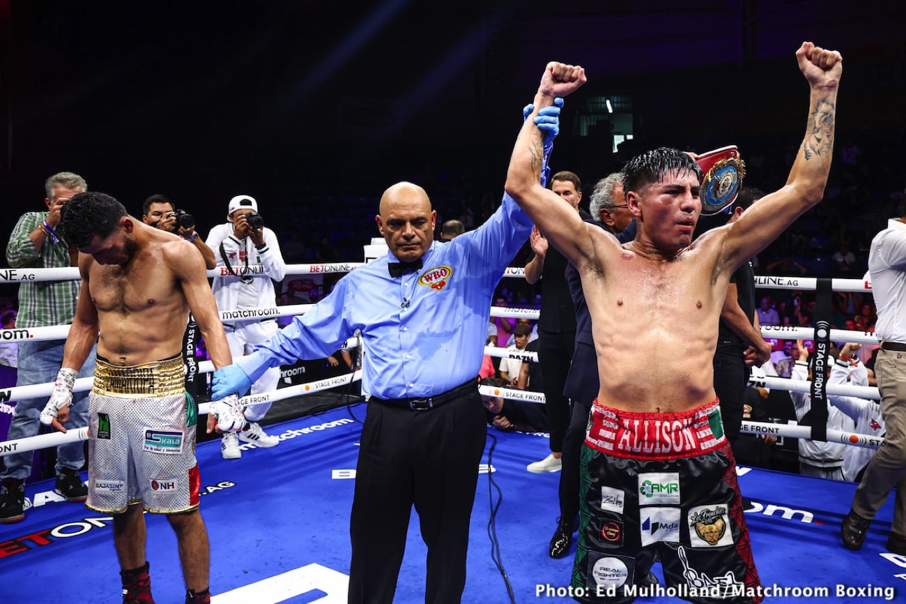 Image: Boxing results: Angel Fierro Wins Split Decision over Zammaripa!